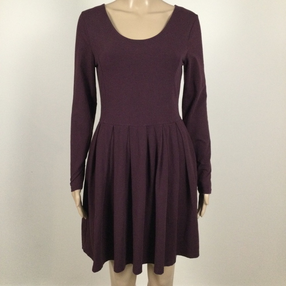 Talula Purple Long Sleeve Dress